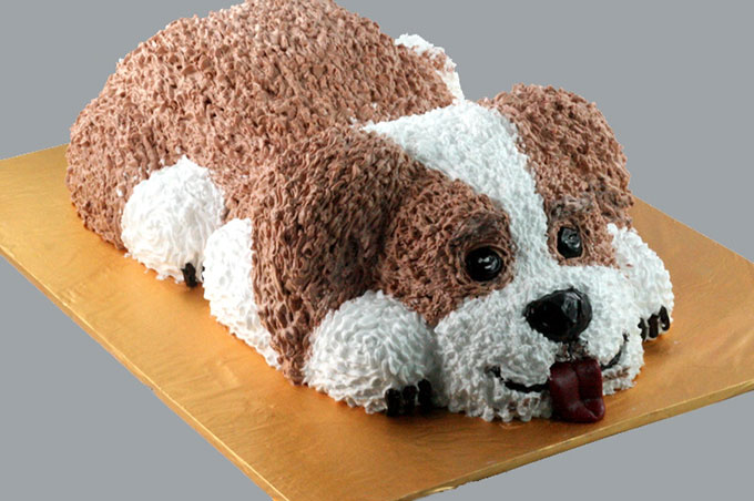 1001 Bánh sinh nhật hình con chó cute, ngộ nghĩnh